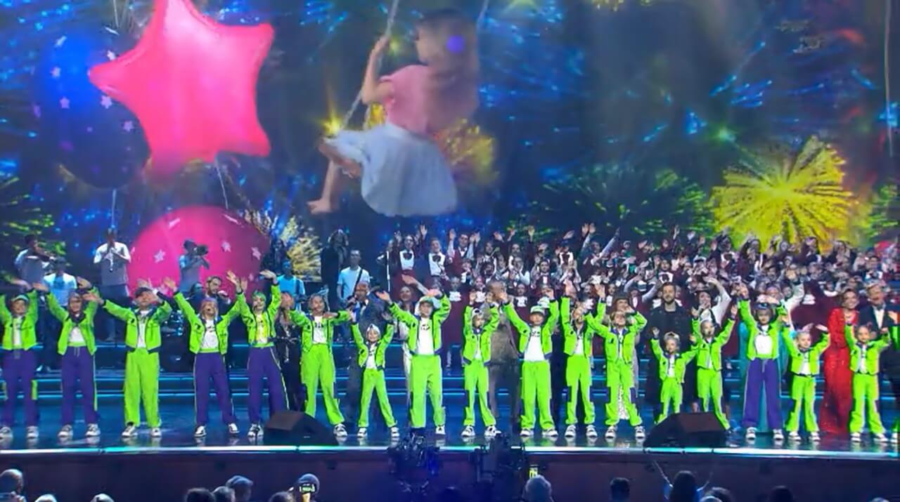 Концерт «Крылатые качели детства» прошел при поддержке РМС
